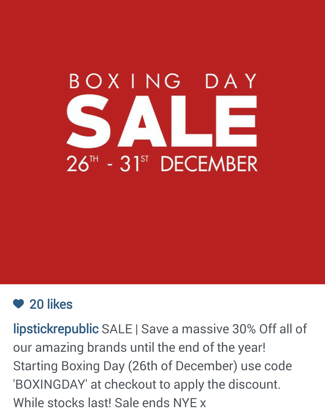 adventure guide boxing day sale