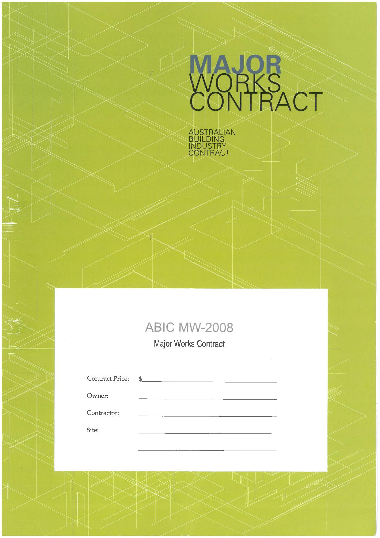 construction contract administration practice guide