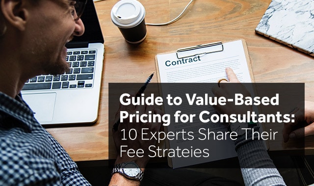 consulting fees a guide for independent consultants