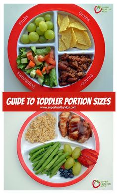 daily food guide for toddlers