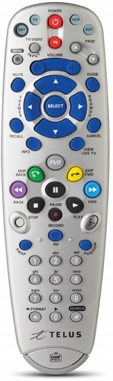 telus optik tv remote user guide