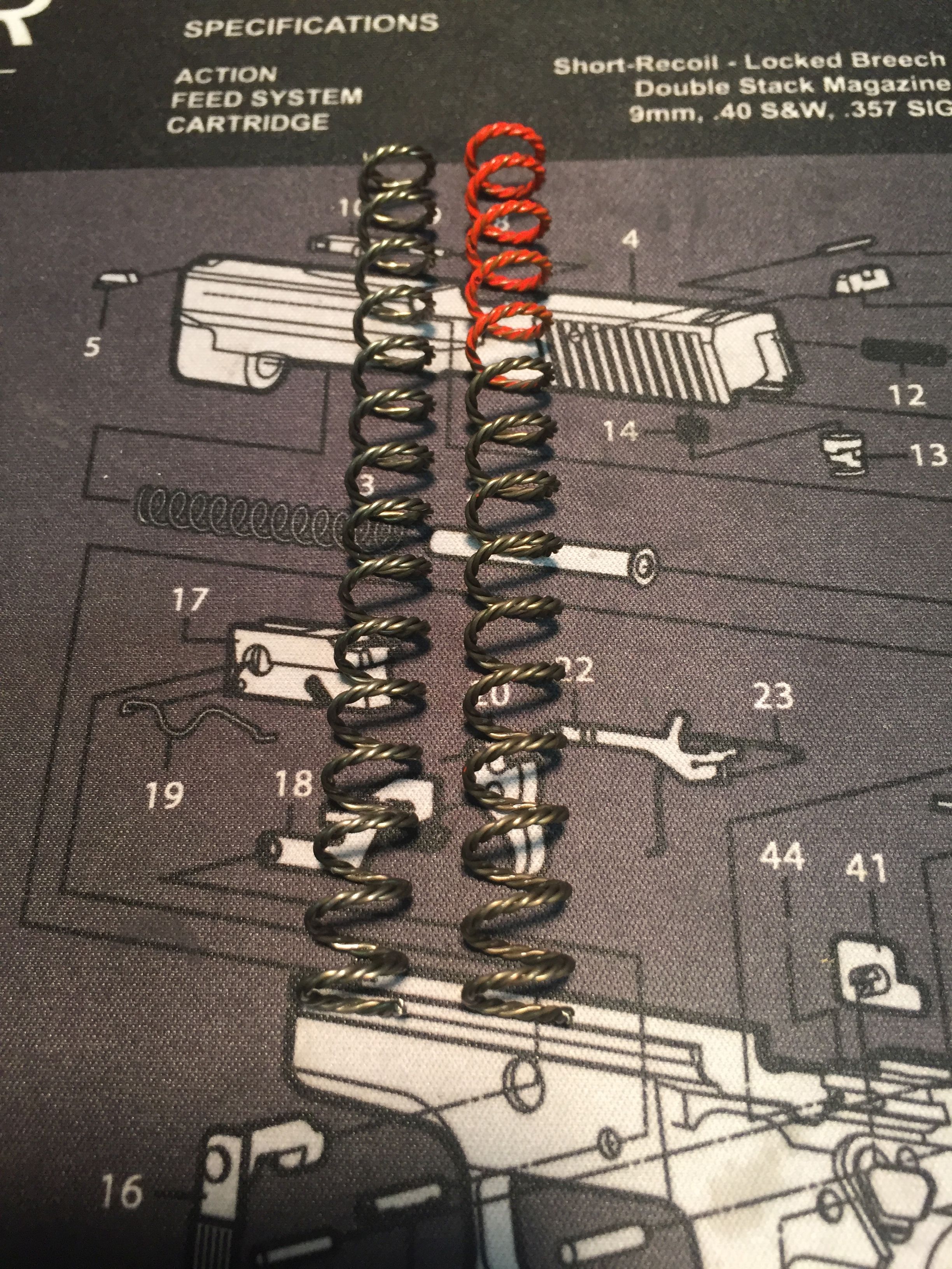 sig sauer p226 recoil spring guide