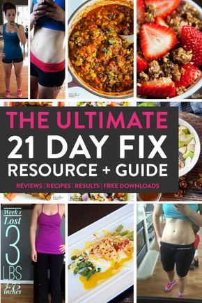 21 day fix eating guide