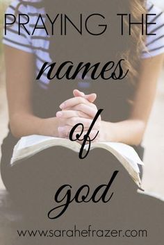 praying the names of god a daily guide