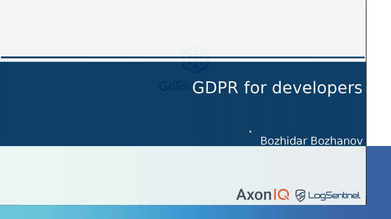 gdpr a practical guide for developers