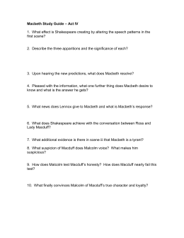 macbeth act 4 study guide questions and answers