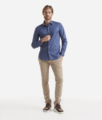 slim fit shirt size guide