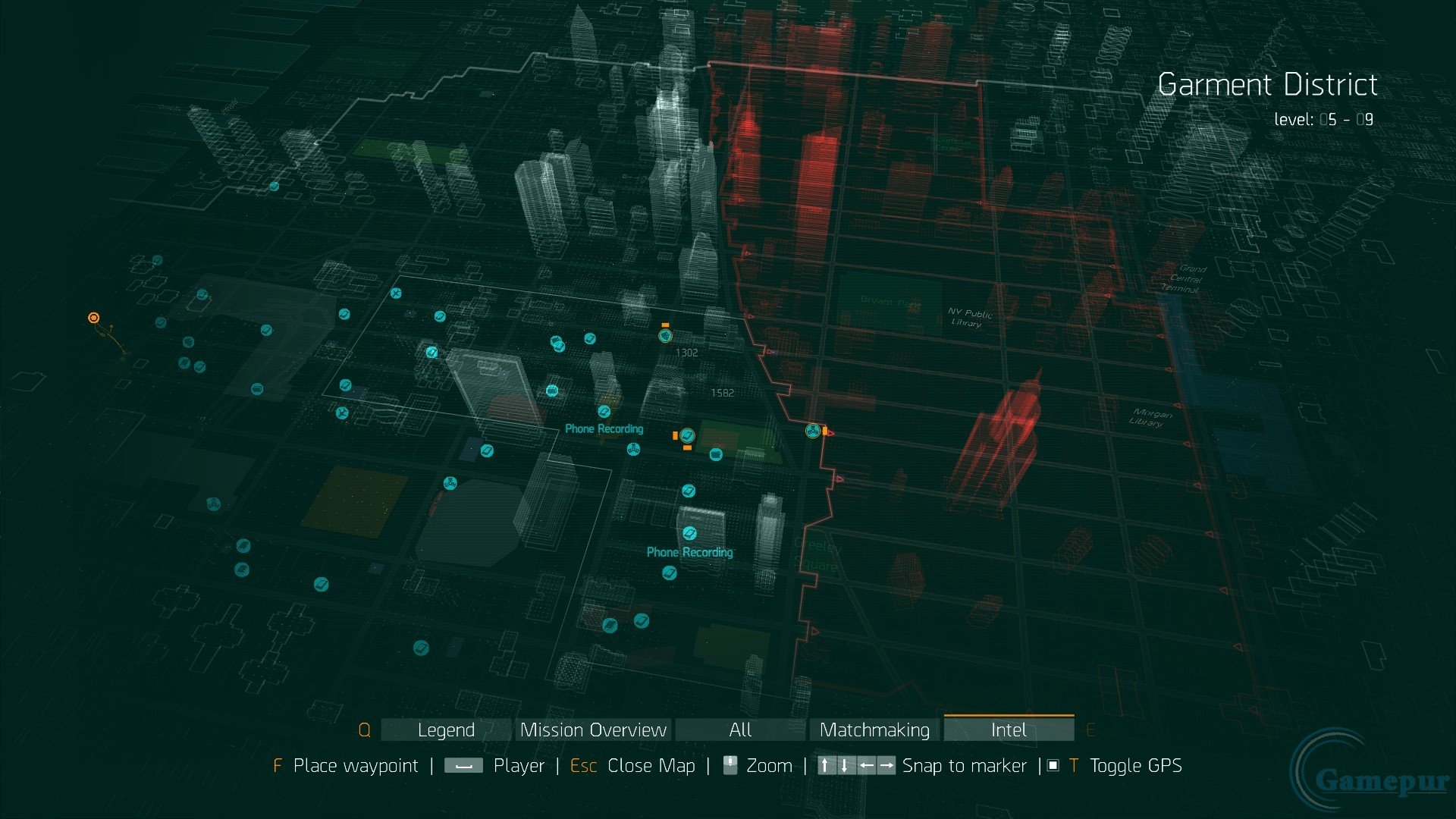 the division survival map guide